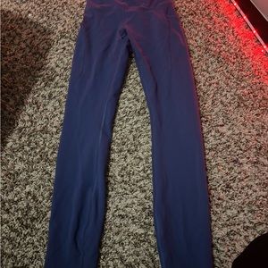 blue lululemon leggings